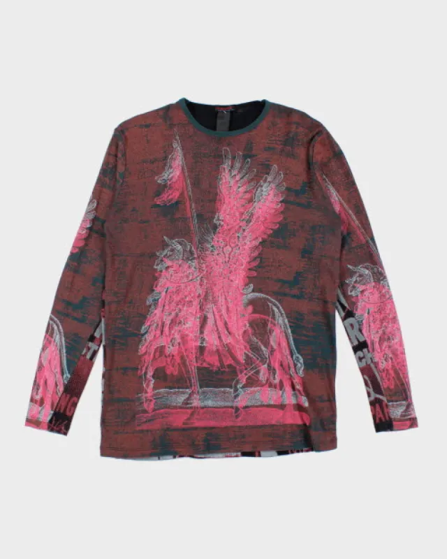 Custo Barcelona All-over Print T-shirt - L sold by Rokit