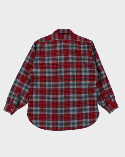 Vintage 80's Pendleton Plaid Flannel Shirt - L sold by Rokit product image thumbnail 2