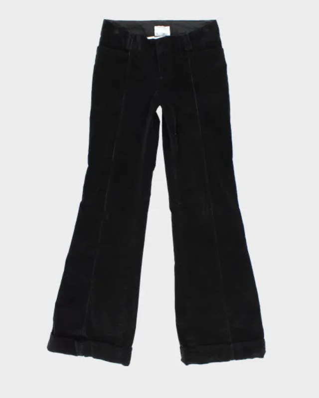 Banana Republic Black Corduroy Trousers - W28 L32 sold by Rokit