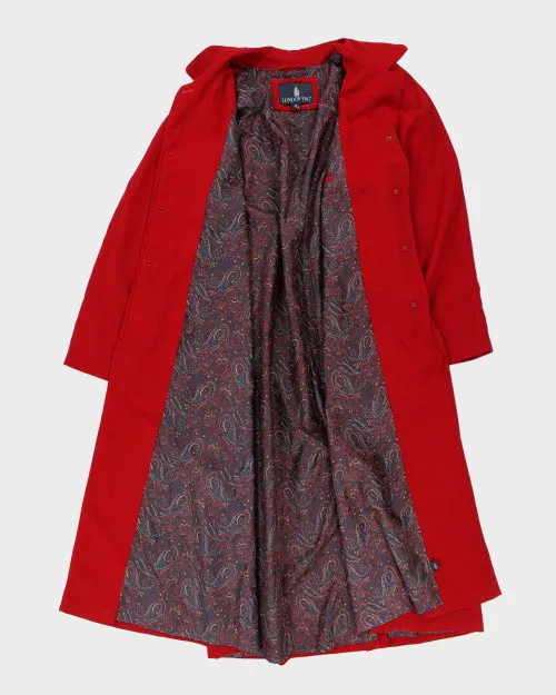 London Fog Red Trench Coat - L sold by Rokit product image thumbnail 5