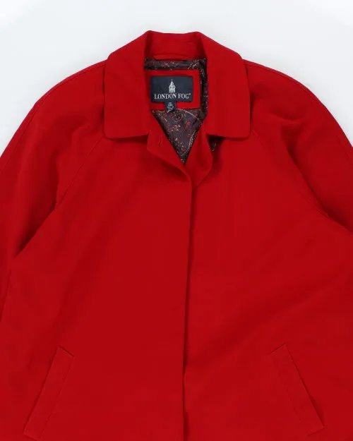 London Fog Red Trench Coat - L sold by Rokit product image thumbnail 3