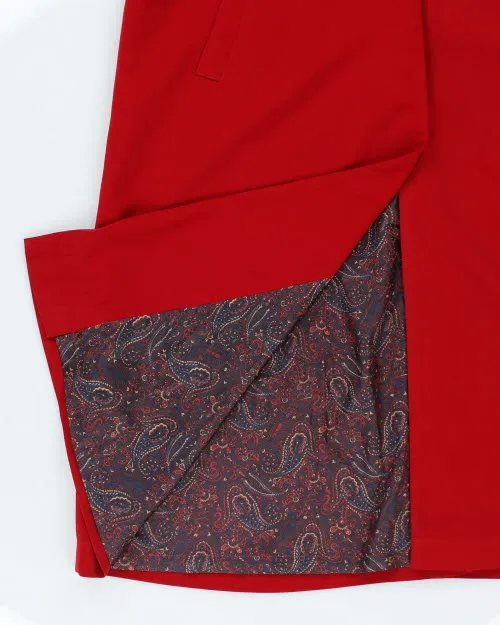 London Fog Red Trench Coat - L sold by Rokit product image thumbnail 4