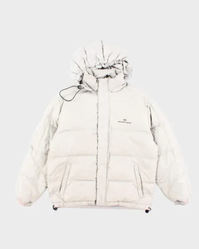 Vintage 2000's Balenciaga Hooded Puffer Jacket - M sold by Rokit