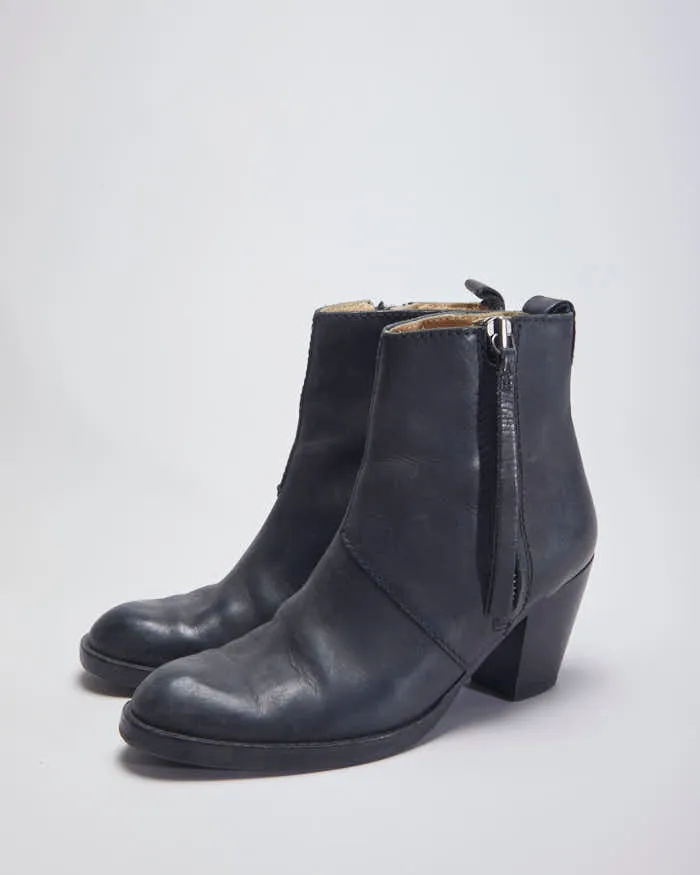 Acne Leather Boots - UK7 sold by Rokit product image thumbnail 5