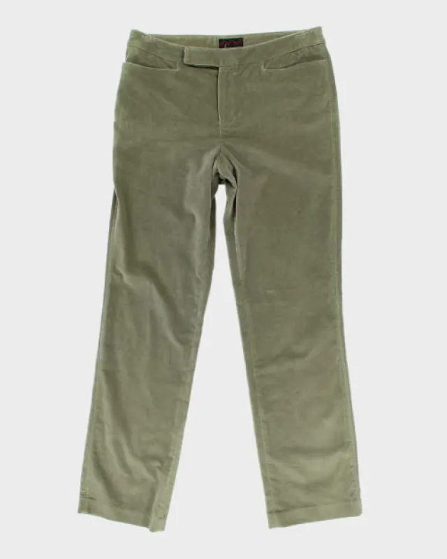 Ralph Lauren Green Trousers - W34 L32 made by Ralph Lauren