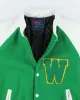 Vintage 80's Women's Embroidered Cheerleader Varsity Jacket - M sold by Rokit