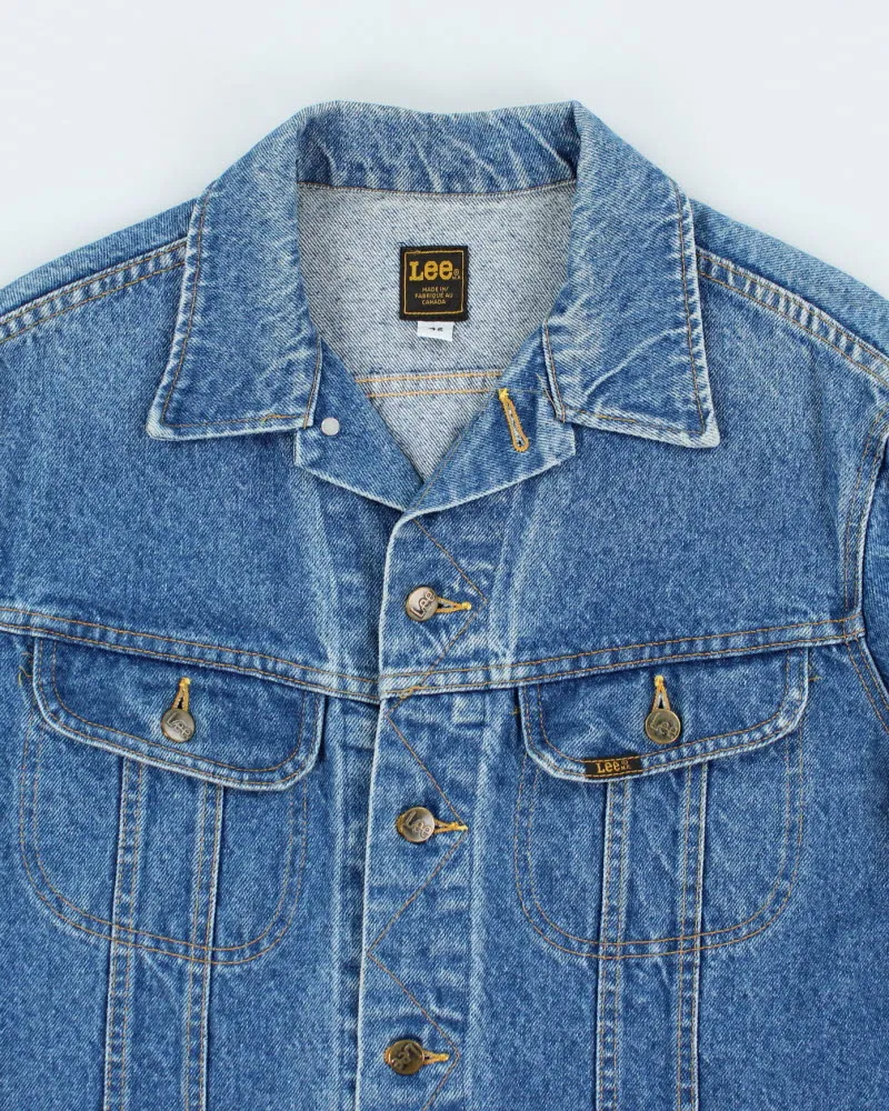 Vintage 90's Lee Medium Wash Denim Jacket - L sold by Rokit product image thumbnail 3