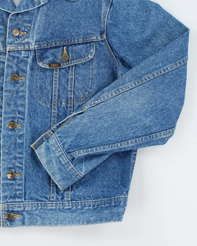 Vintage 90's Lee Medium Wash Denim Jacket - L sold by Rokit product image thumbnail 4