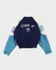 Vintage 90's Heavyweight Embroidered Varsity Volleyball Jacket - L sold by Rokit