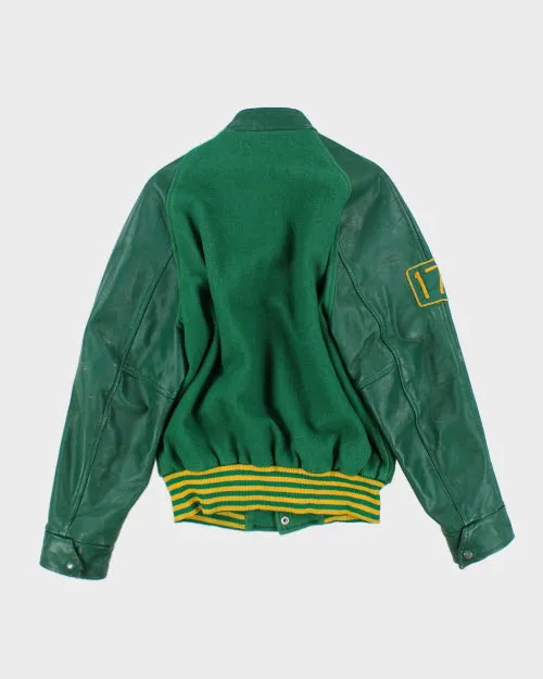 Vintage 80's Embroidered Hockey Varsity Jacket - L sold by Rokit product image thumbnail 2
