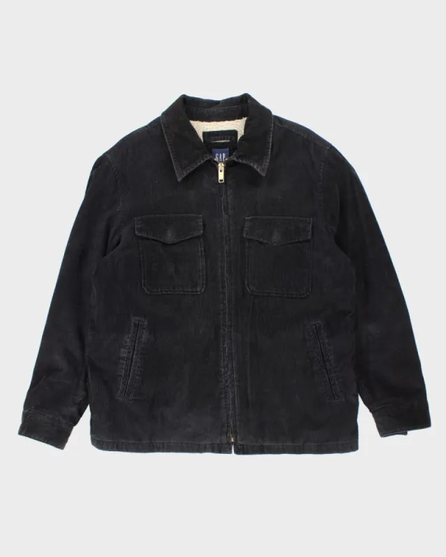 Vintage 90's Gap Corduroy Sherpa Lined Jacket - L sold by Rokit