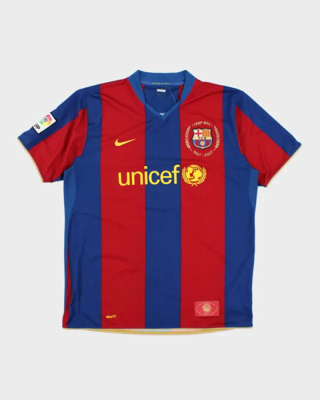 Vintage 2000's Barcelona FC Home Football Shirt - XL sold by Rokit