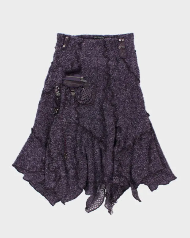 Y2k 00s Juju & Christine Wool Blend Skirt - M sold by Rokit
