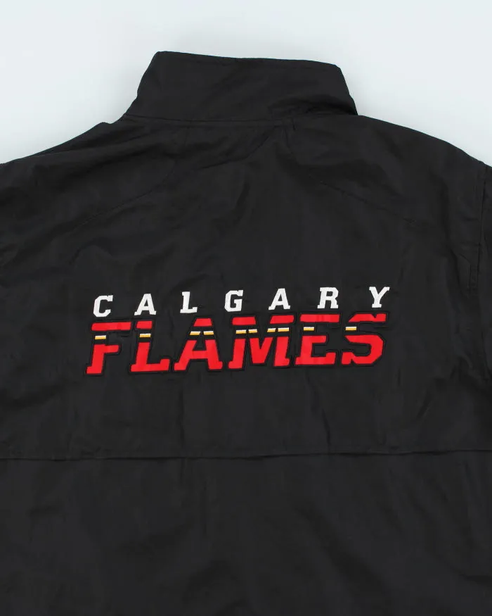 Vintage 2000's Reebok Calgary Flames NHL Track Jacket - M sold by Rokit product image thumbnail 5