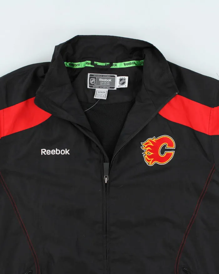 Vintage 2000's Reebok Calgary Flames NHL Track Jacket - M sold by Rokit product image thumbnail 3