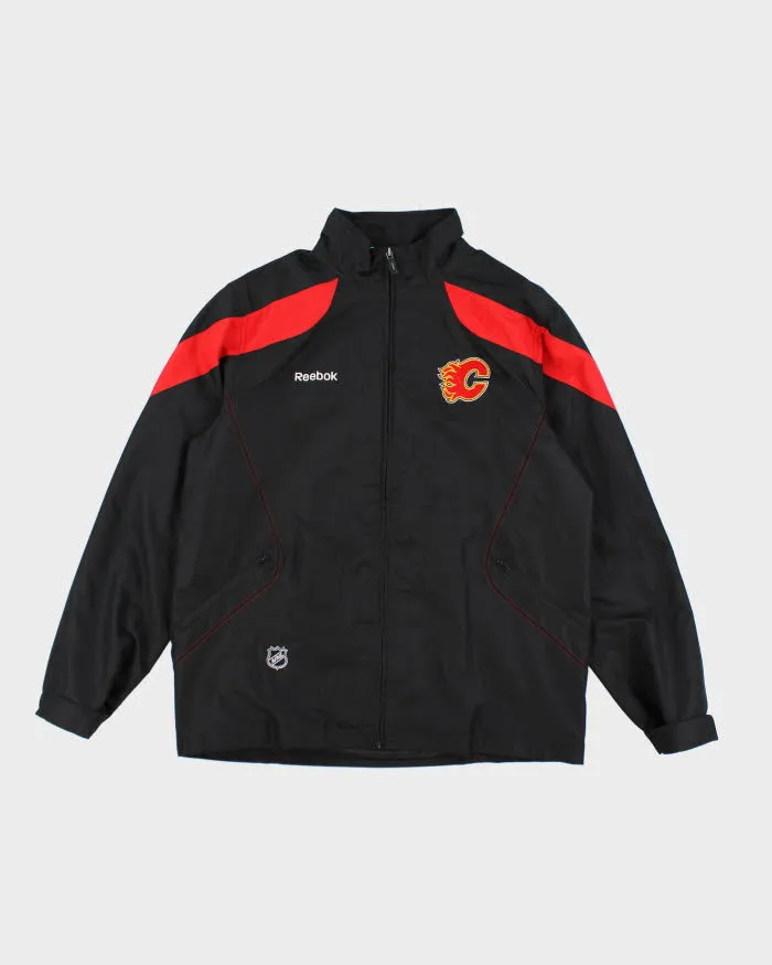 Vintage 2000's Reebok Calgary Flames NHL Track Jacket - M sold by Rokit