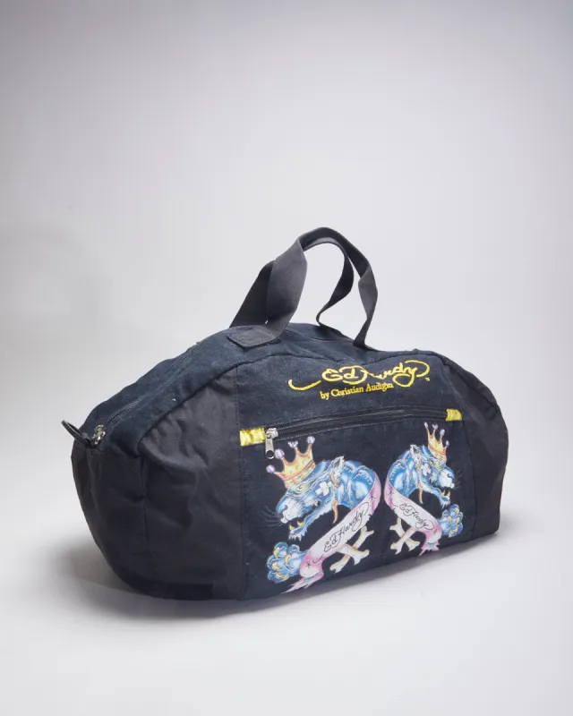 Vintage Y2K Ed Hardy Traditional Tattoo Graphic Duffle Bag sold by Rokit