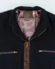Vintage 80's Heavyweight Zip Up Varsity Jacket - M sold by Rokit