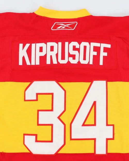 Vintage 90's Calgary Flames NHL Oversized Hockey Jersey - L sold by Rokit product image thumbnail 5