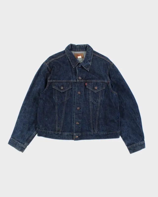 Vintage 90's Levi's Dark Wash Denim Jacket - L made by Levi's