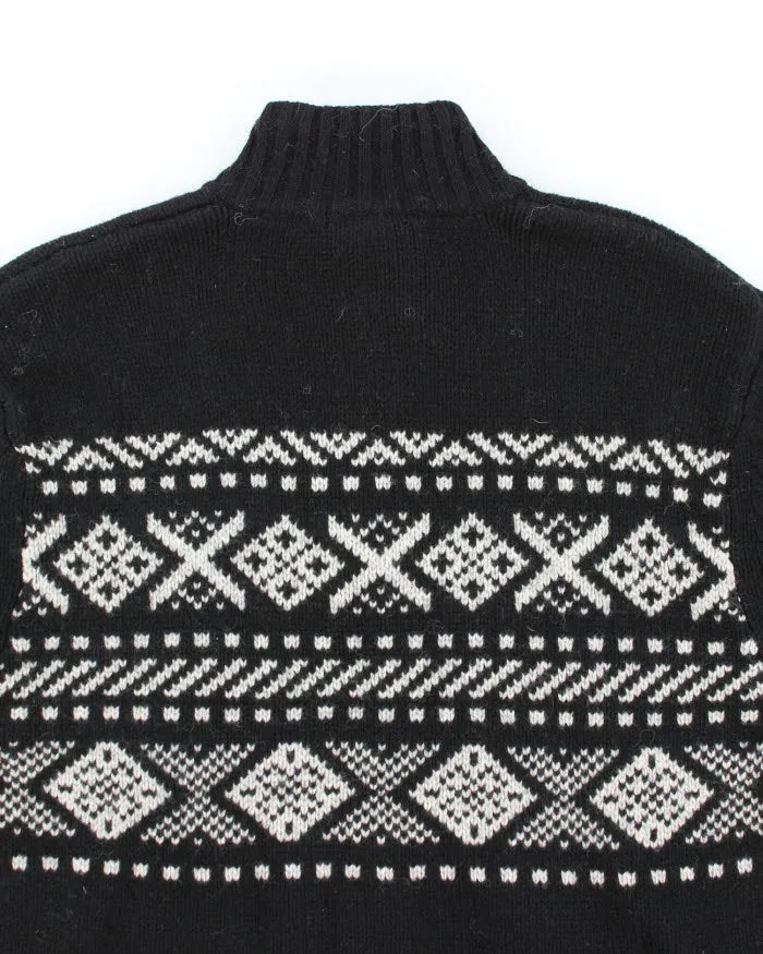 Eddie Bauer Lambswool Quarter-zip Jumper - L sold by Rokit product image thumbnail 5