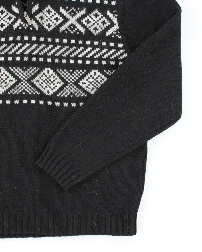 Eddie Bauer Lambswool Quarter-zip Jumper - L sold by Rokit product image thumbnail 4