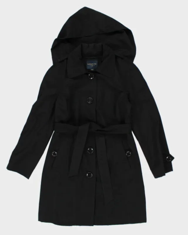 London Fog Hooded Overcoat Mac - M sold by Rokit