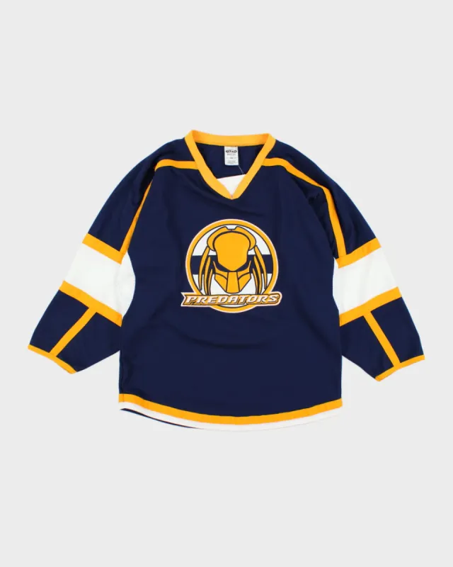 Vintage 90's Predators Oversized Hockey Jersey - M sold by Rokit