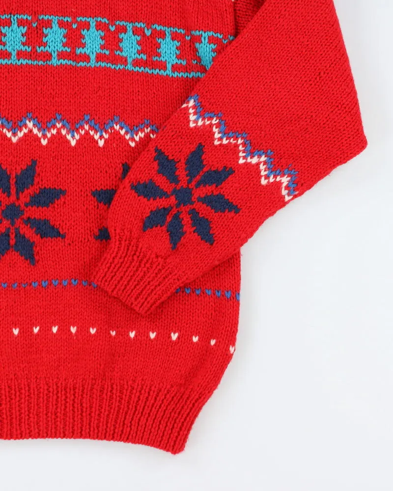 Vintage Wool Christmas Jumper - L sold by Rokit product image thumbnail 4
