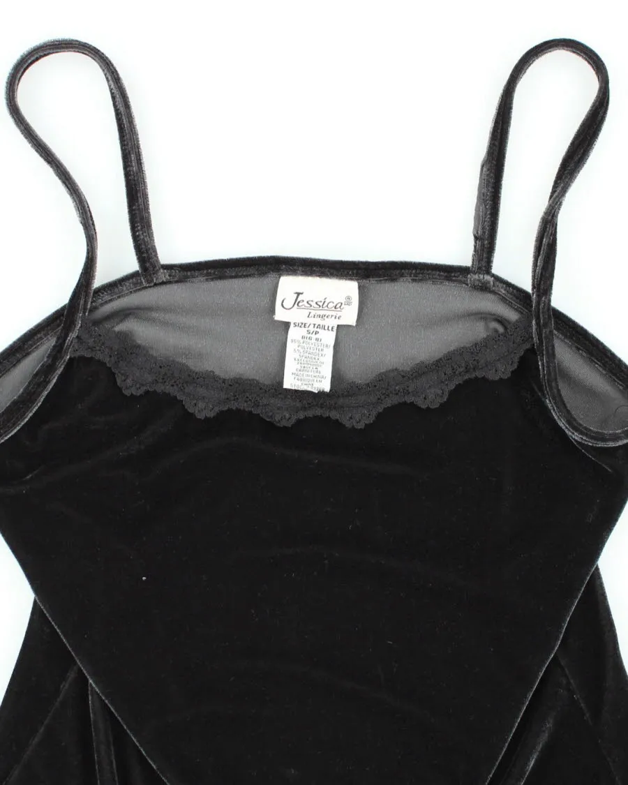Y2k 00s Jessica Velvet Cami - S sold by Rokit product image thumbnail 3