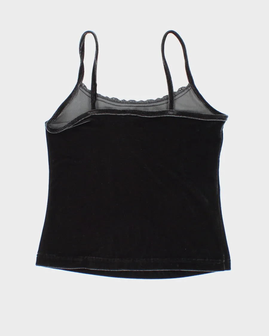 Y2k 00s Jessica Velvet Cami - S sold by Rokit product image thumbnail 2