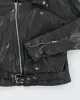 Vintage Men's Heavyweight Leather Biker Jacket - L sold by Rokit