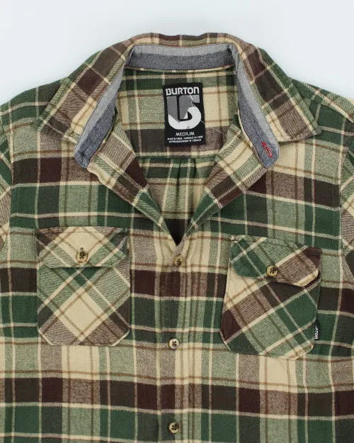Vintage 90's Burton Snowboarding Flannel Shirt - M sold by Rokit product image thumbnail 3