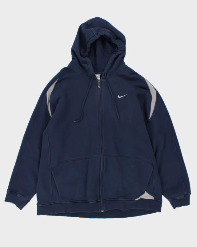 Vintage 2000's Nike Oversized Zip Up Hoodie - XXL sold by Rokit