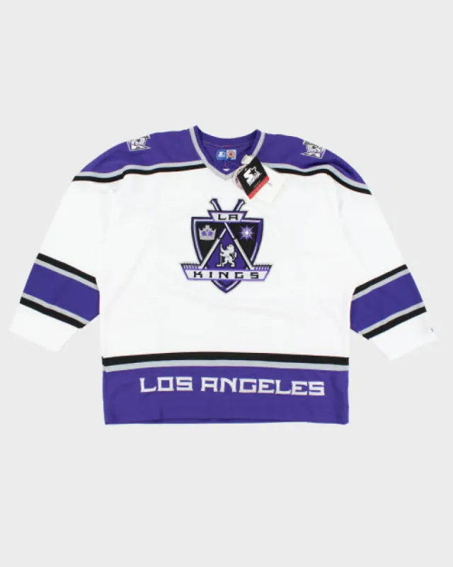 Vintage DSWT LA Kings Oversized Starter NHL Jersey - XXL sold by Rokit