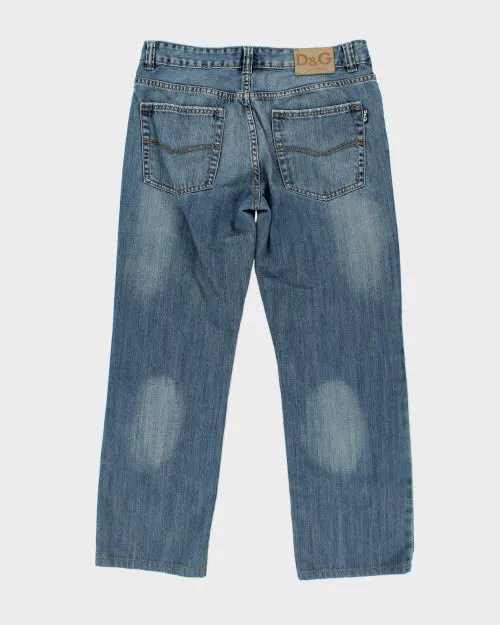 Vintage 2000's Dolce and Gabbana Medium Wash Jeans - W32 L27 sold by Rokit product image thumbnail 2