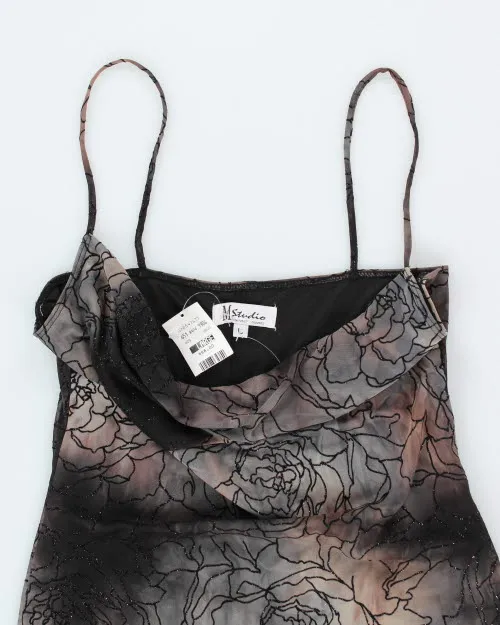 Y2k 00s M Studio Cowl Neck Dress - L sold by Rokit product image thumbnail 3