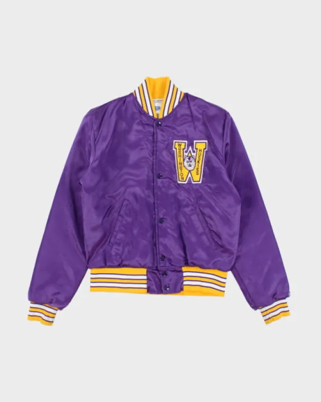 Vintage 80's Washington Huskies Sports Jacket - S sold by Rokit