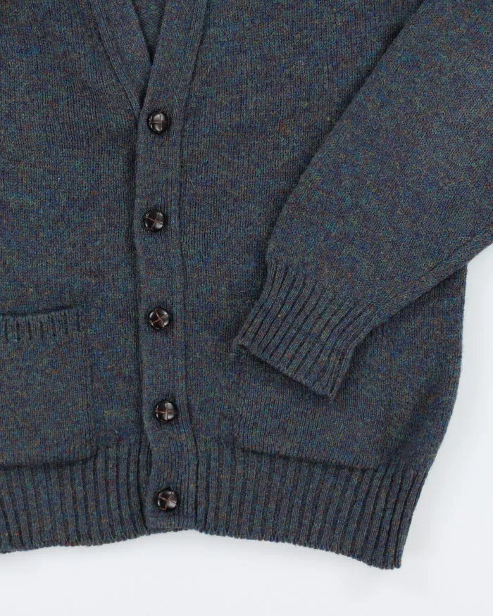 Vintage 90's Pure Wool Button Up Cardigan - L sold by Rokit product image thumbnail 4