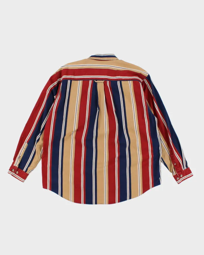 Vintage 90's Eddie Bauer Striped Button Up Shirt - XL sold by Rokit product image thumbnail 2