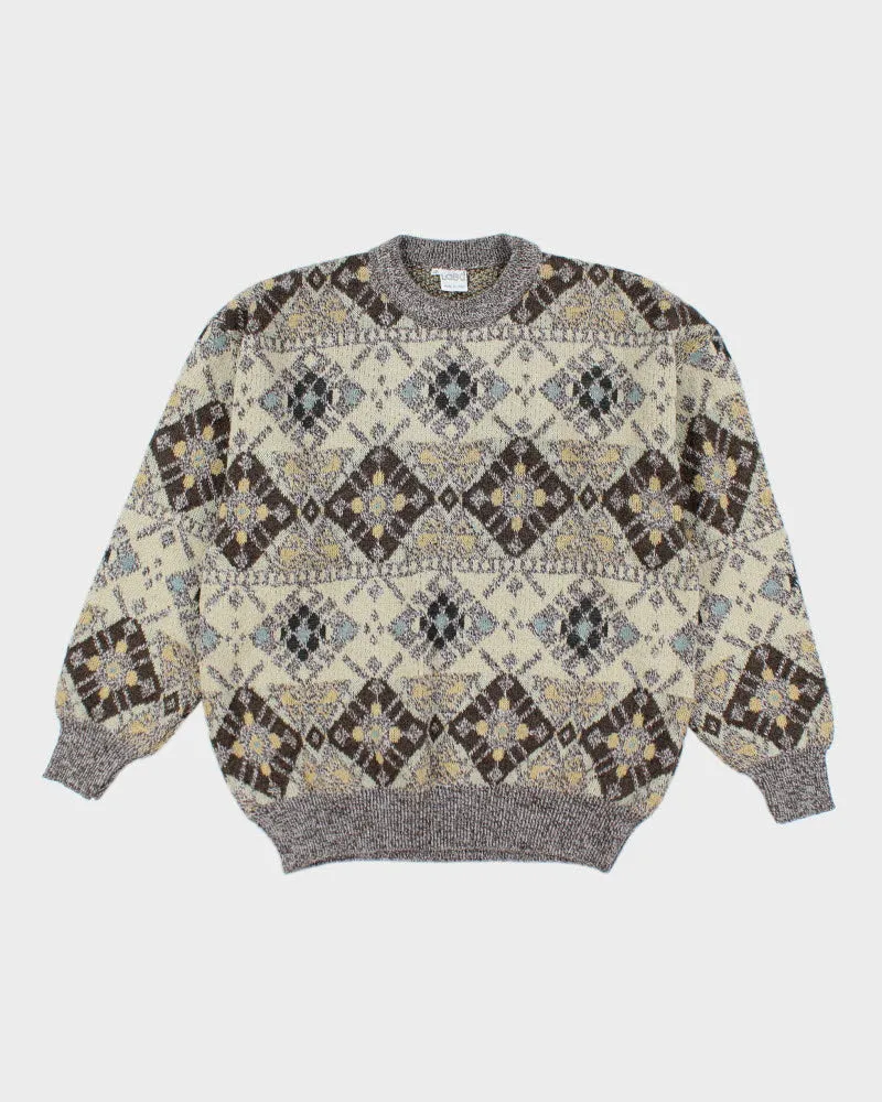 Vintage Lasa Wool Blend Jumper - M sold by Rokit