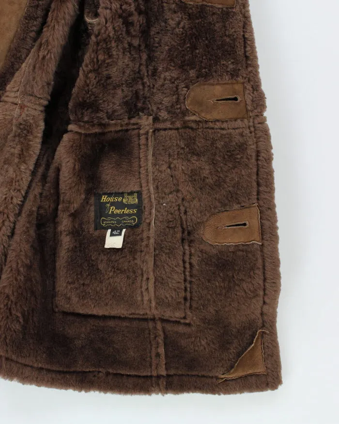 Vintage House Of Peerless Suede Fur Lined Coat - L sold by Rokit product image thumbnail 5