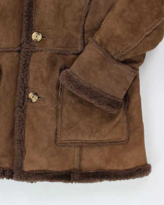 Vintage House Of Peerless Suede Fur Lined Coat - L sold by Rokit product image thumbnail 4