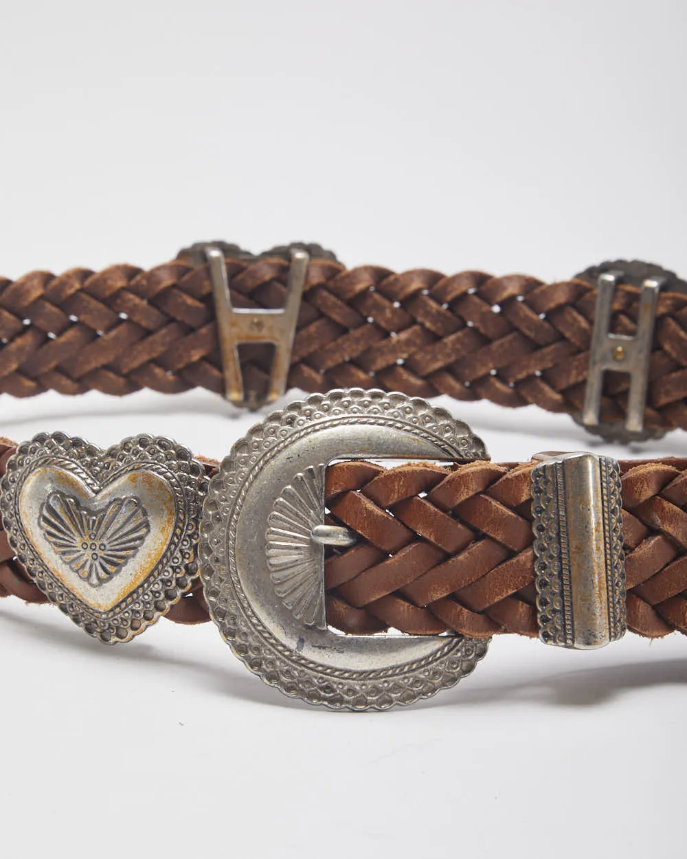 Vintage Brighton Braided Leather Belt - One Size sold by Rokit product image thumbnail 3