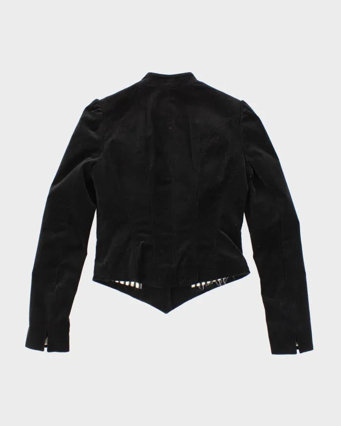 Y2k 00s Betsey Johnson Velour Jacket - XS sold by Rokit product image thumbnail 2