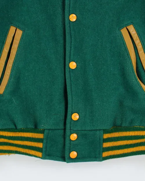 Vintage 80's Women's Embroidered Cheerleader Varsity Jacket - M sold by Rokit product image thumbnail 5