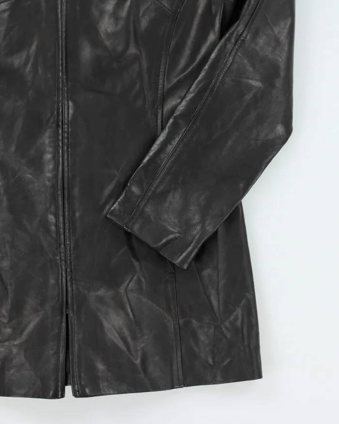 Danier Black Leather Jacket - M sold by Rokit product image thumbnail 4
