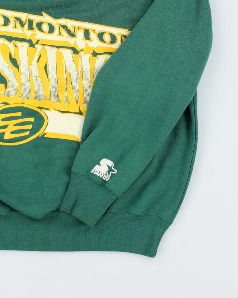Vintage 90's Starter Edmonton Eskimos Sweatshirt - M sold by Rokit product image thumbnail 4