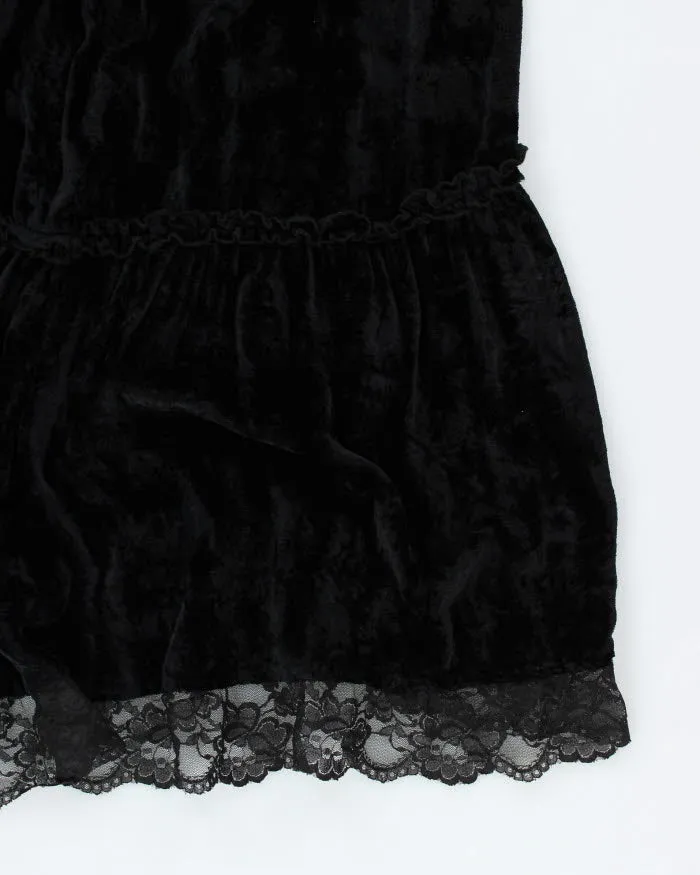 Y2k 00s Jypsy Jeans Velour Skirt - M sold by Rokit product image thumbnail 4