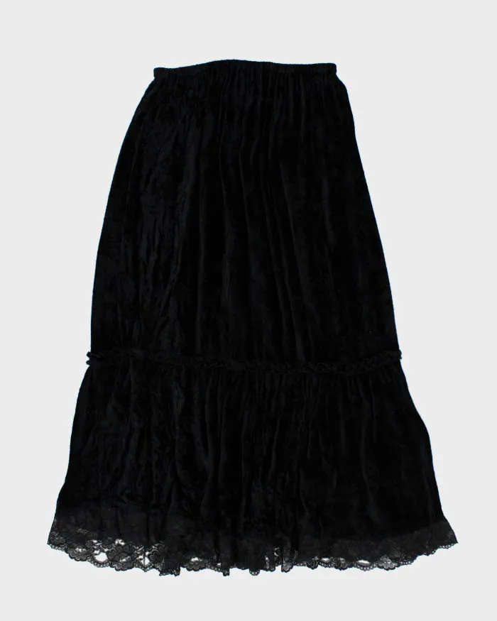 Y2k 00s Jypsy Jeans Velour Skirt - M sold by Rokit product image thumbnail 2